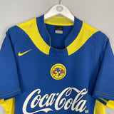 Shop 2004/05 CLUB AMERICA AWAY SHIRT (XL) NIKE, classic football shirts, vintage football shirts & retro soccer jerseys at Cult Kits
