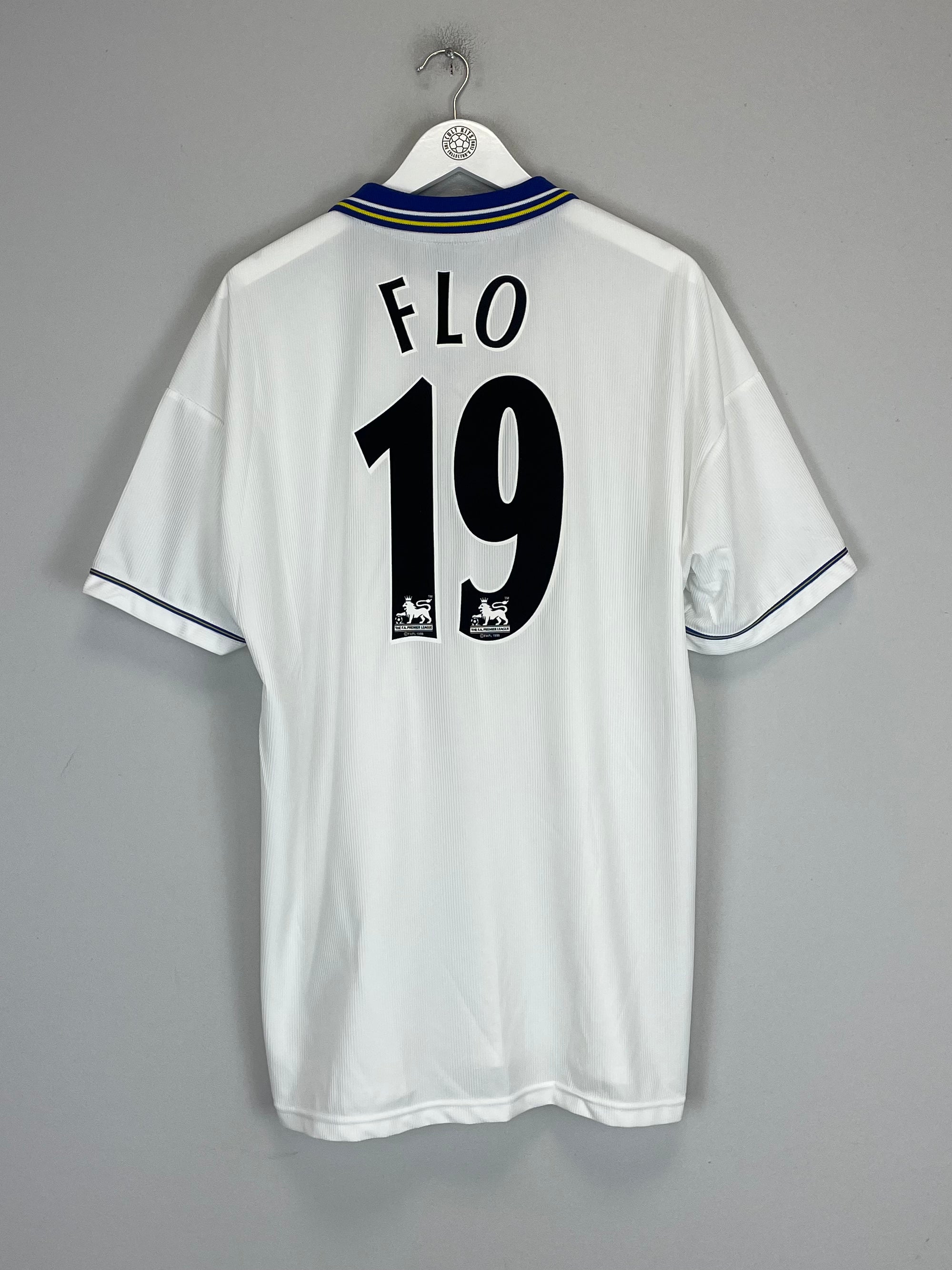 Shop 1998/00 CHELSEA FLO #19 AWAY SHIRT (XL) UMBRO, classic football shirts, vintage football shirts & retro soccer jerseys at Cult Kits