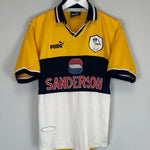 Shop 1999/00 SHEFFIELD WEDNESDAY AWAY SHIRT (S) PUMA, classic football shirts, vintage football shirts & retro soccer jerseys at Cult Kits