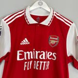 Shop 2022/23 ARSENAL SAKA #7 *MATCH WORN* HOME SHIRT (M) ADIDAS, classic football shirts, vintage football shirts & retro soccer jerseys at Cult Kits
