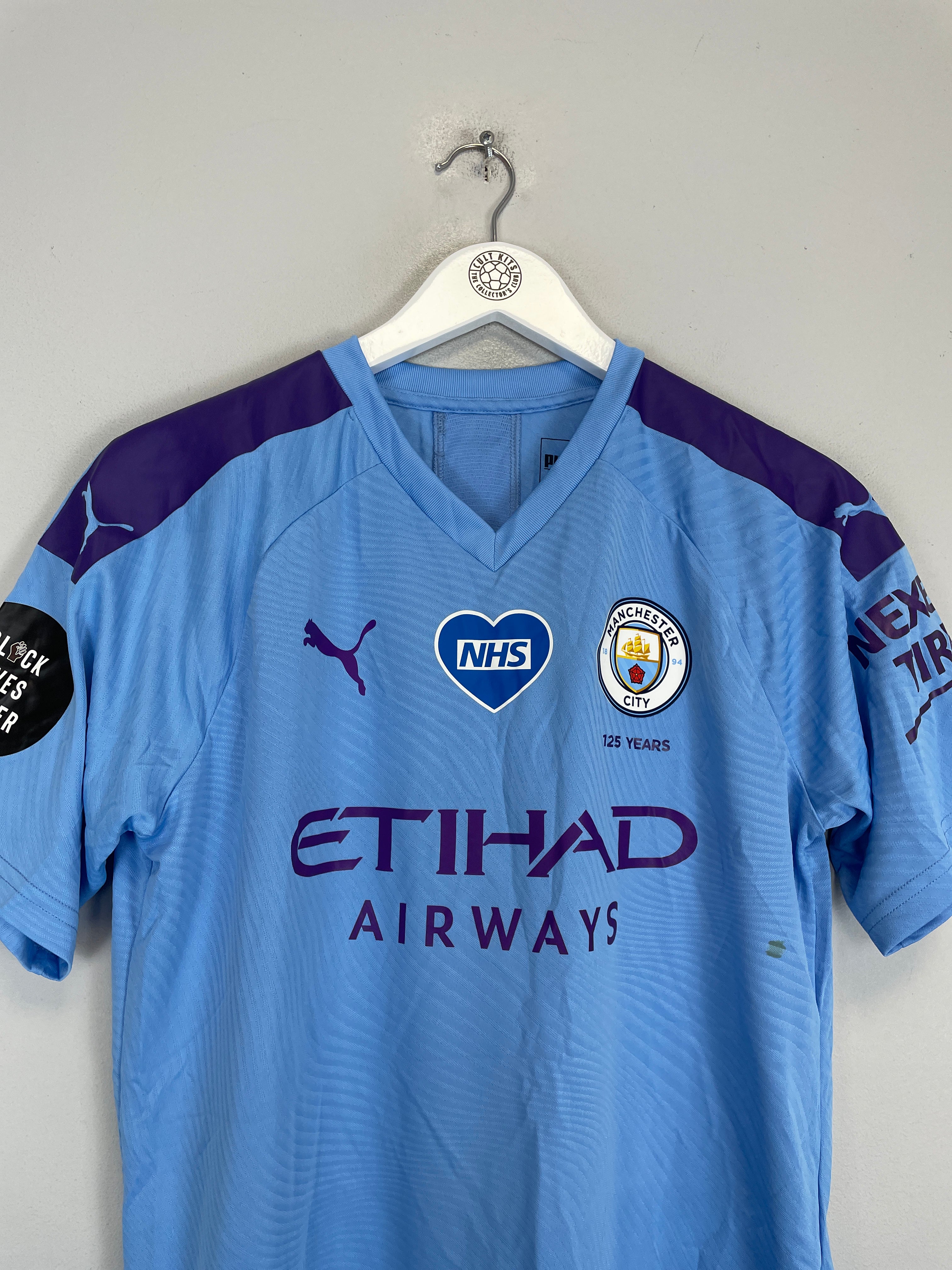 Shop 2019/20 MANCHESTER CITY DE BRUYNE #17 *MATCH WORN* HOME SHIRT (M) PUMA, classic football shirts, vintage football shirts & retro soccer jerseys at Cult Kits