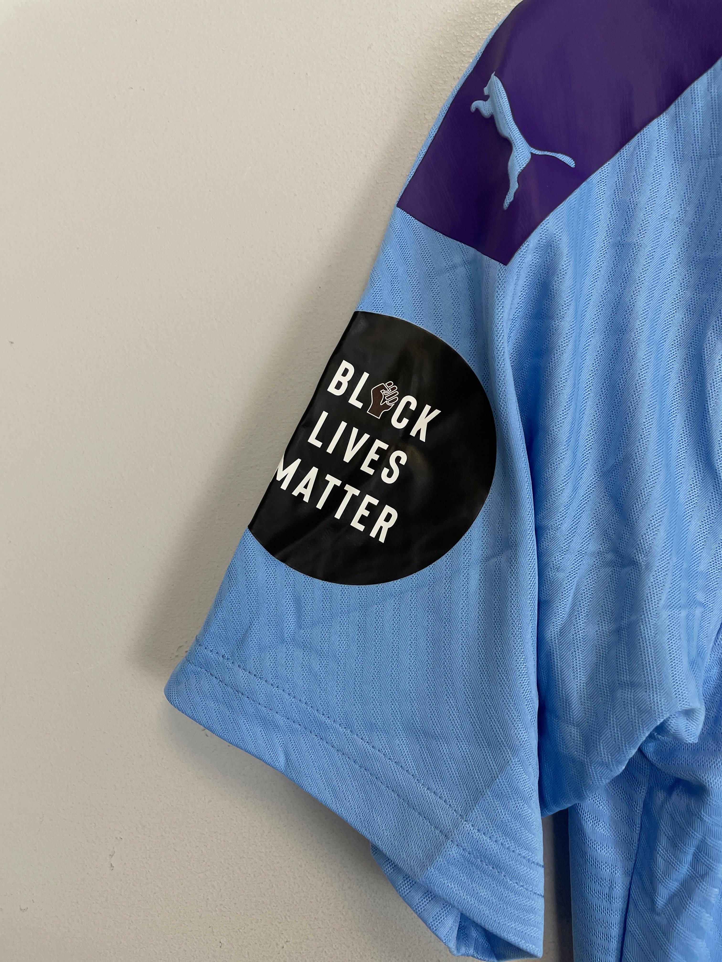 Shop 2019/20 MANCHESTER CITY DE BRUYNE #17 *MATCH WORN* HOME SHIRT (M) PUMA, classic football shirts, vintage football shirts & retro soccer jerseys at Cult Kits