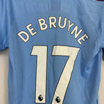 Shop 2019/20 MANCHESTER CITY DE BRUYNE #17 *MATCH WORN* HOME SHIRT (M) PUMA, classic football shirts, vintage football shirts & retro soccer jerseys at Cult Kits
