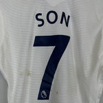 Shop 2021/22 TOTTENHAM SON #7 *MATCH WORN* HOME SHIRT (M) NIKE, classic football shirts, vintage football shirts & retro soccer jerseys at Cult Kits