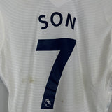 Shop 2021/22 TOTTENHAM SON #7 *MATCH WORN* HOME SHIRT (M) NIKE, classic football shirts, vintage football shirts & retro soccer jerseys at Cult Kits