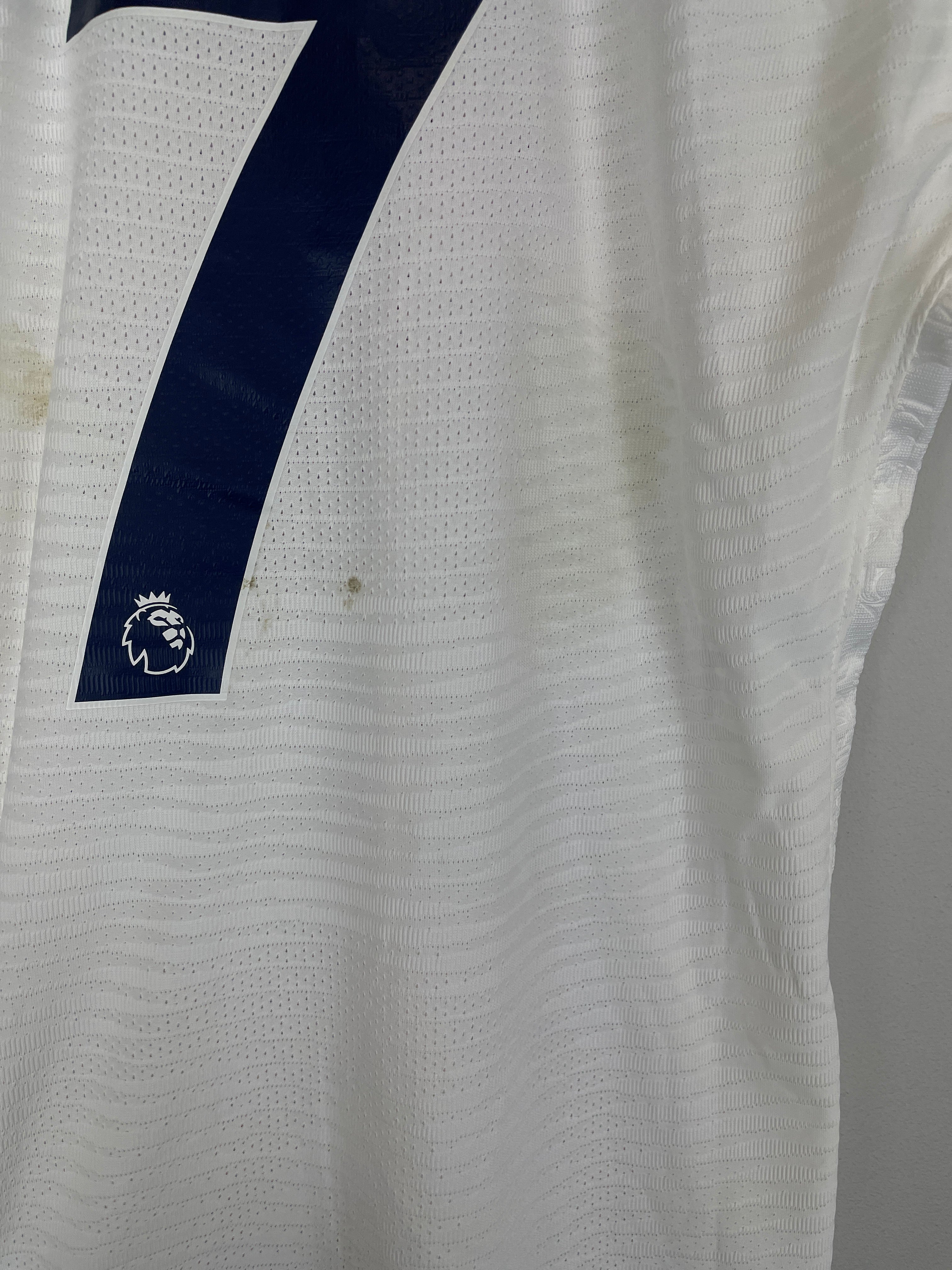 Shop 2021/22 TOTTENHAM SON #7 *MATCH WORN* HOME SHIRT (M) NIKE, classic football shirts, vintage football shirts & retro soccer jerseys at Cult Kits