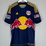 Shop 2014/15 NEW YORK RED BULLS CAHILL #17 *AUTHENTIC* AWAY SHIRT (L) ADIDAS, classic football shirts, vintage football shirts & retro soccer jerseys at Cult Kits