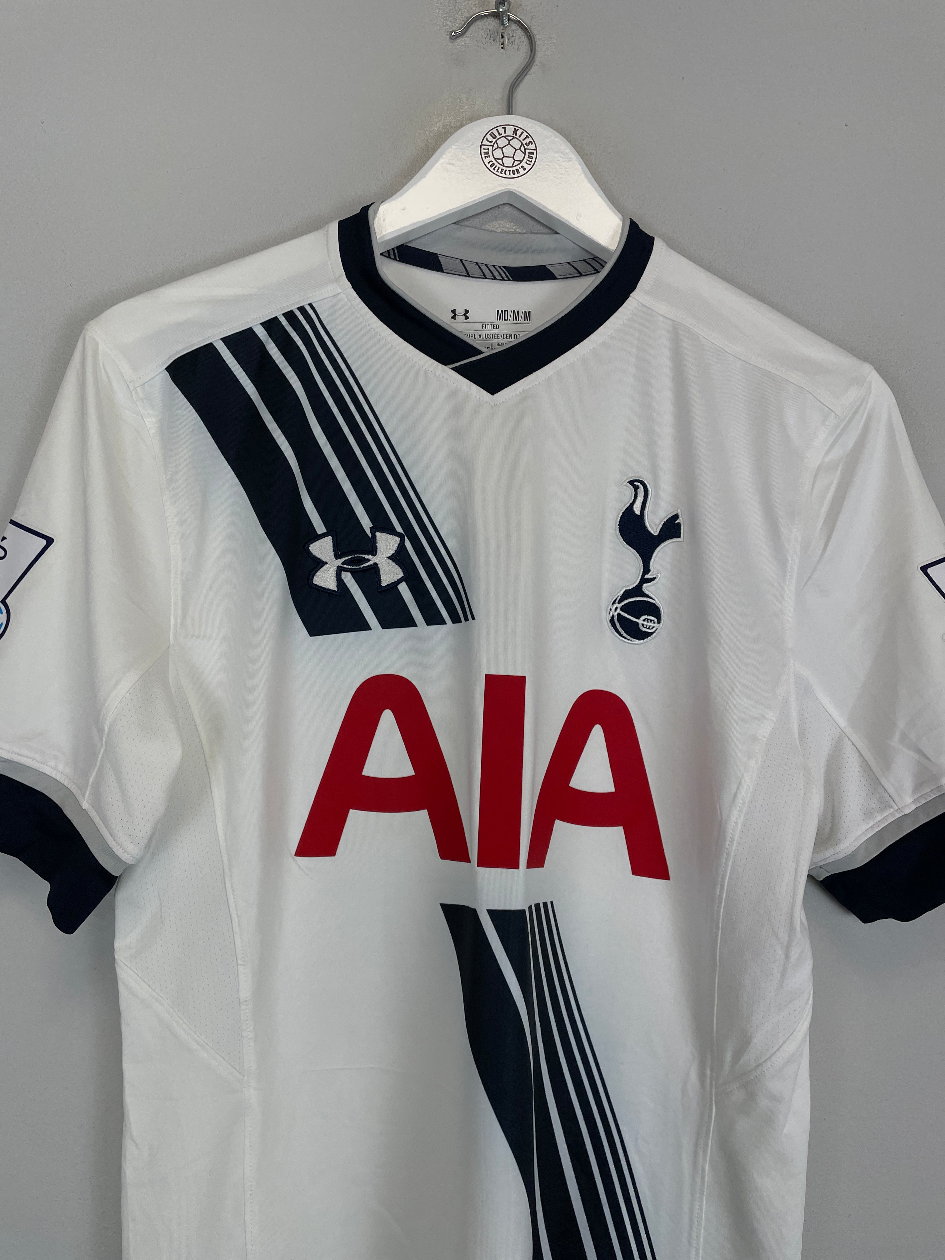 Shop 2015/16 TOTTENHAM ERIKSEN #23 *MATCH ISSUE + SIGNED* HOME SHIRT (M) UNDER ARMOUR, classic football shirts, vintage football shirts & retro soccer jerseys at Cult Kits