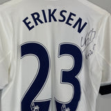 Shop 2015/16 TOTTENHAM ERIKSEN #23 *MATCH ISSUE + SIGNED* HOME SHIRT (M) UNDER ARMOUR, classic football shirts, vintage football shirts & retro soccer jerseys at Cult Kits