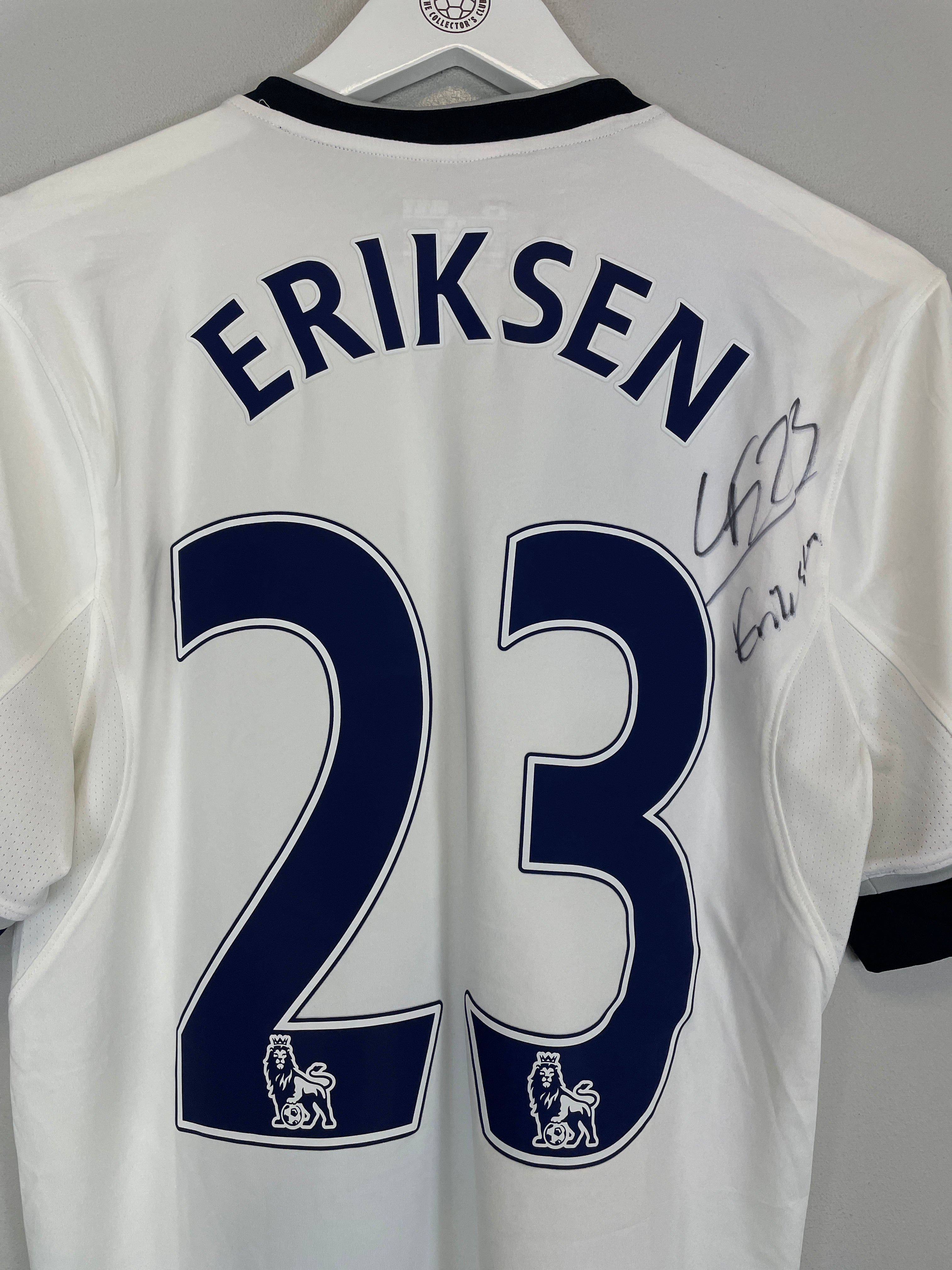 Shop 2015/16 TOTTENHAM ERIKSEN #23 *MATCH ISSUE + SIGNED* HOME SHIRT (M) UNDER ARMOUR, classic football shirts, vintage football shirts & retro soccer jerseys at Cult Kits