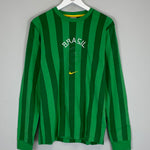 Shop 1970s BRAZIL NIKE TRIBUTE GK SHIRT (MULTIPLE SIZES), classic football shirts, vintage football shirts & retro soccer jerseys at Cult Kits