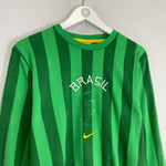 Shop 1970s BRAZIL NIKE TRIBUTE GK SHIRT (MULTIPLE SIZES), classic football shirts, vintage football shirts & retro soccer jerseys at Cult Kits