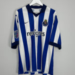 Shop 2002/03 PORTO HOME SHIRT (XL) NIKE, classic football shirts, vintage football shirts & retro soccer jerseys at Cult Kits