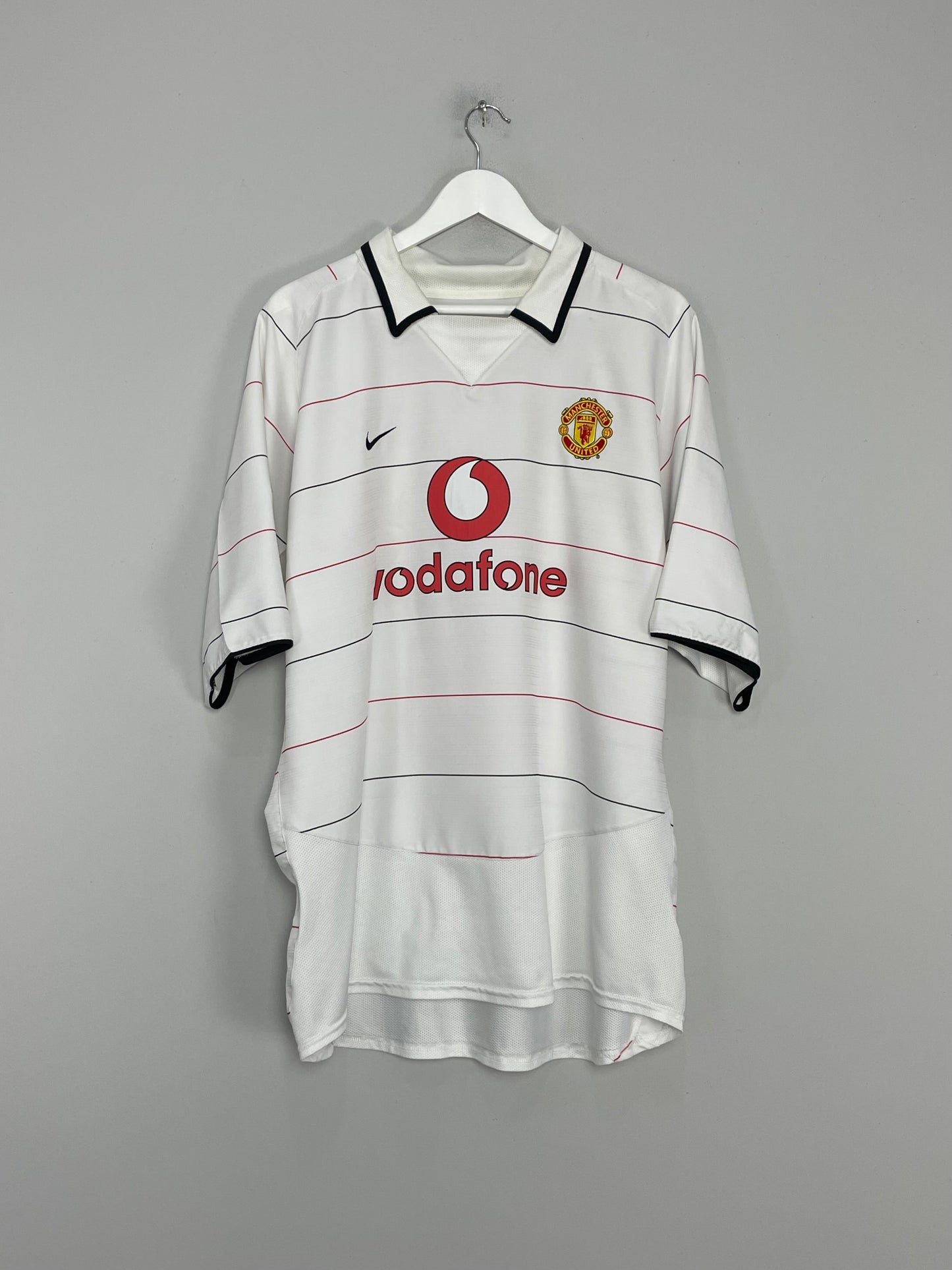 2003/04 MANCHESTER UNITED RONALDO #7 C/L AWAY SHIRT (XXXL) NIKE
