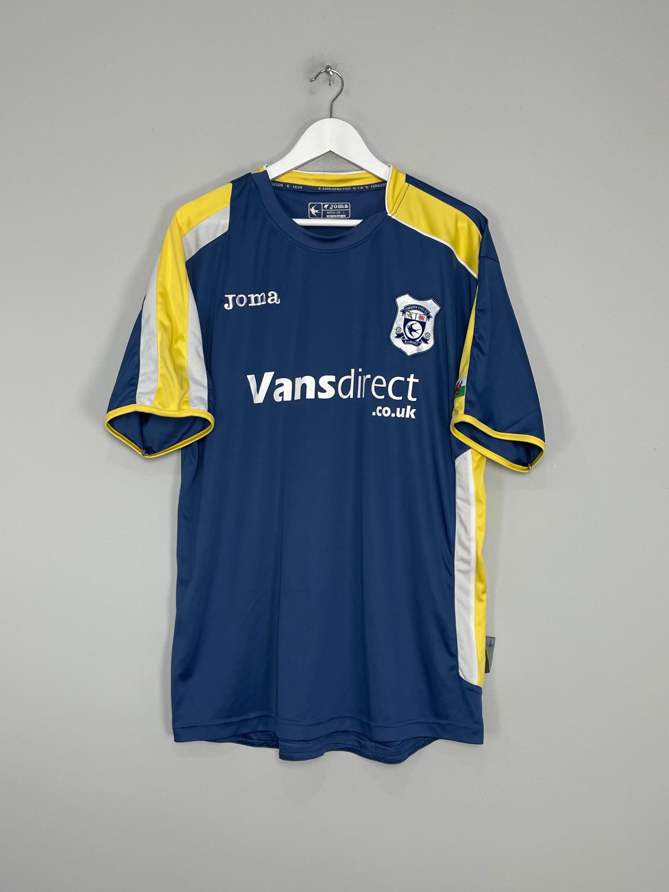 CULT KITS - 2008/09 CARDIFF AWAY SHIRT (L) JOMA – Cult Kits