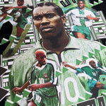 Shop NIGERIA OKOCHA BOOTLEG TEE, classic football shirts, vintage football shirts & retro soccer jerseys at Cult Kits