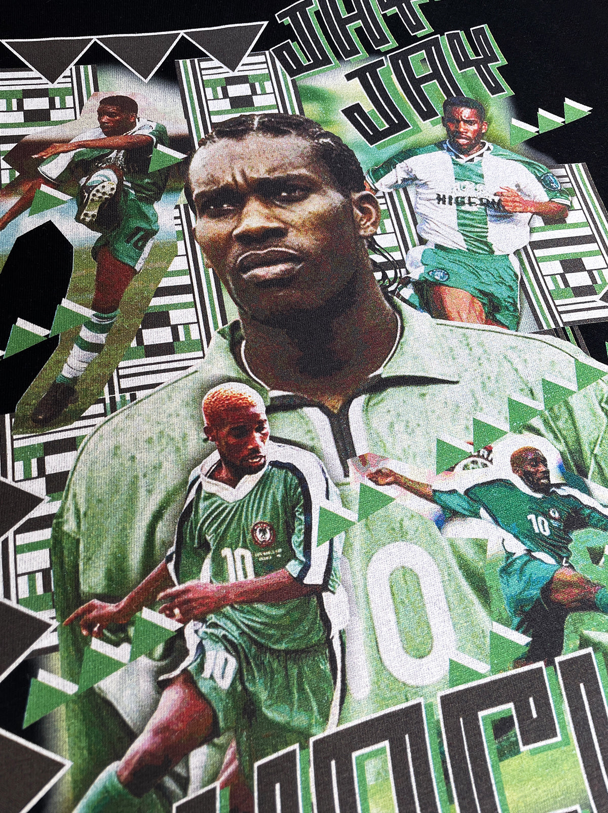 Shop NIGERIA OKOCHA BOOTLEG TEE, classic football shirts, vintage football shirts & retro soccer jerseys at Cult Kits