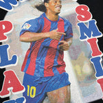 Shop PLAY WITH A SMILE BOOTLEG TEE, classic football shirts, vintage football shirts & retro soccer jerseys at Cult Kits