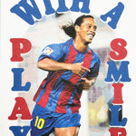 Shop PLAY WITH A SMILE BOOTLEG TEE, classic football shirts, vintage football shirts & retro soccer jerseys at Cult Kits
