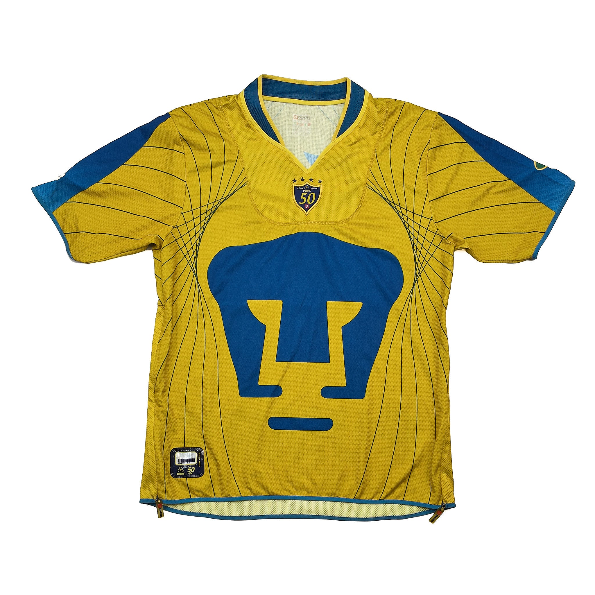 2003/04 UNAM Pumas *50 Year* Special Shirt (L) Lotto – Cult Kits