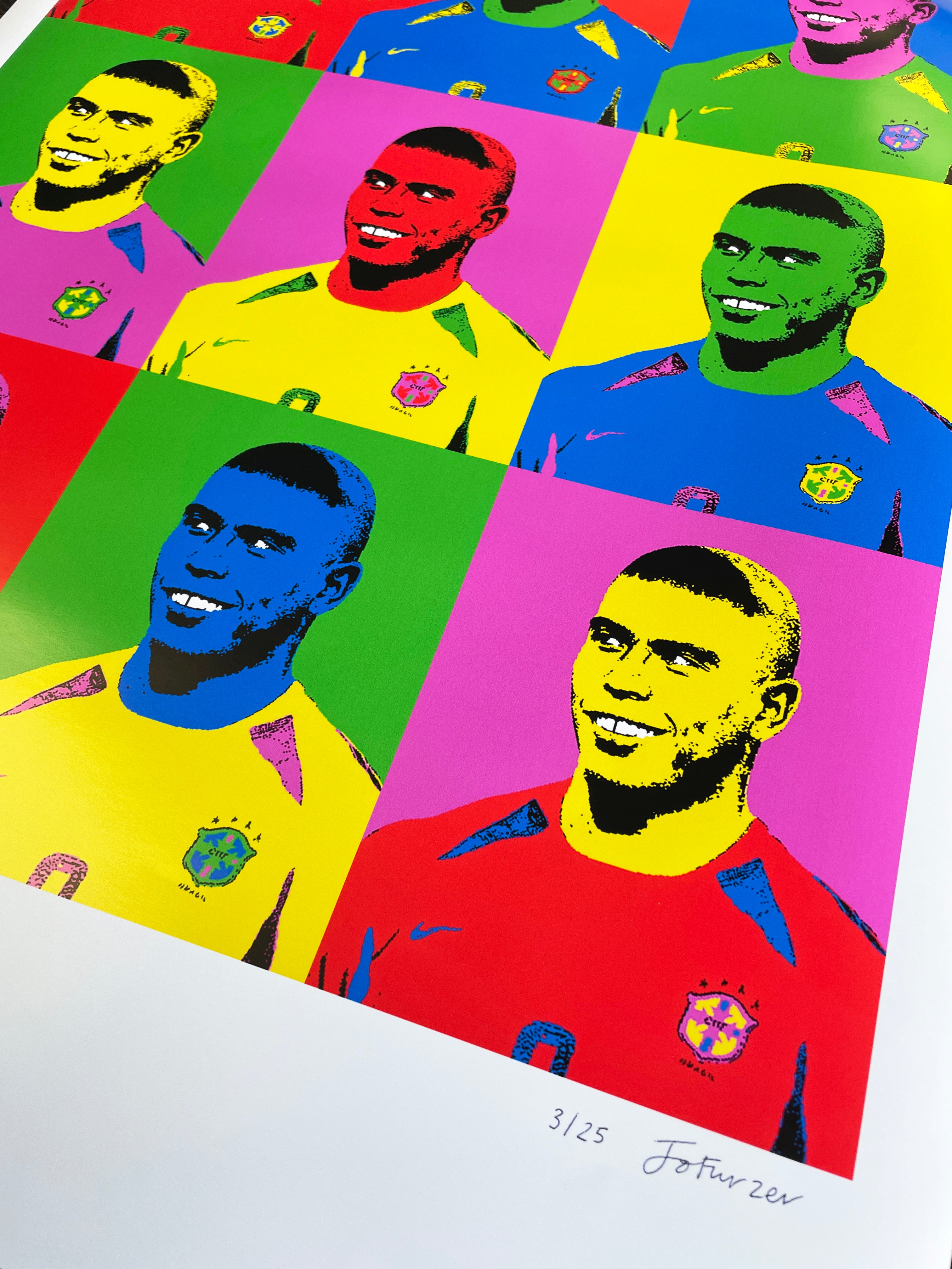 Shop RONALDO JP LIMITED EDITION PRINT, classic football shirts, vintage football shirts & retro soccer jerseys at Cult Kits