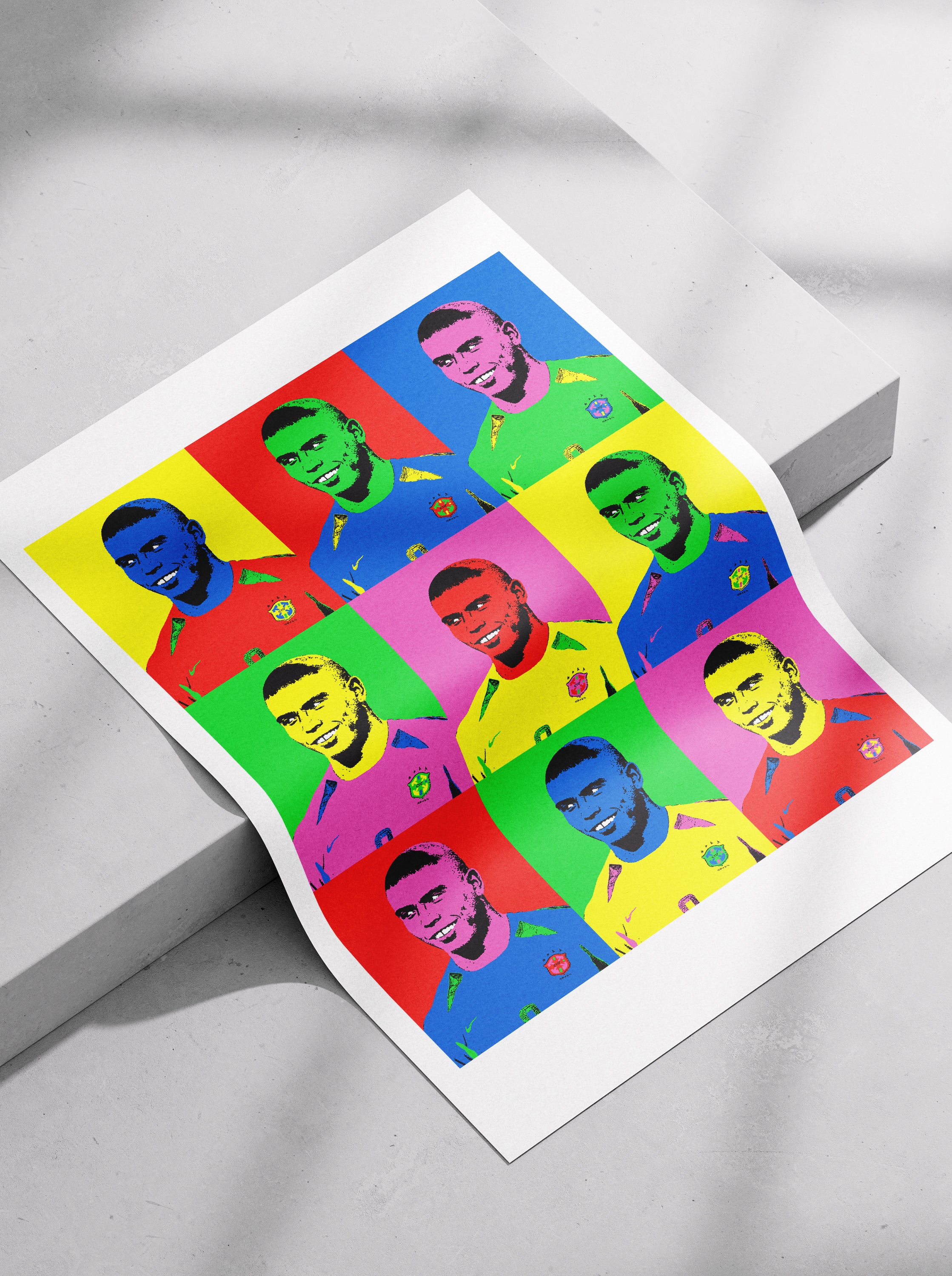 Shop RONALDO JP LIMITED EDITION PRINT, classic football shirts, vintage football shirts & retro soccer jerseys at Cult Kits