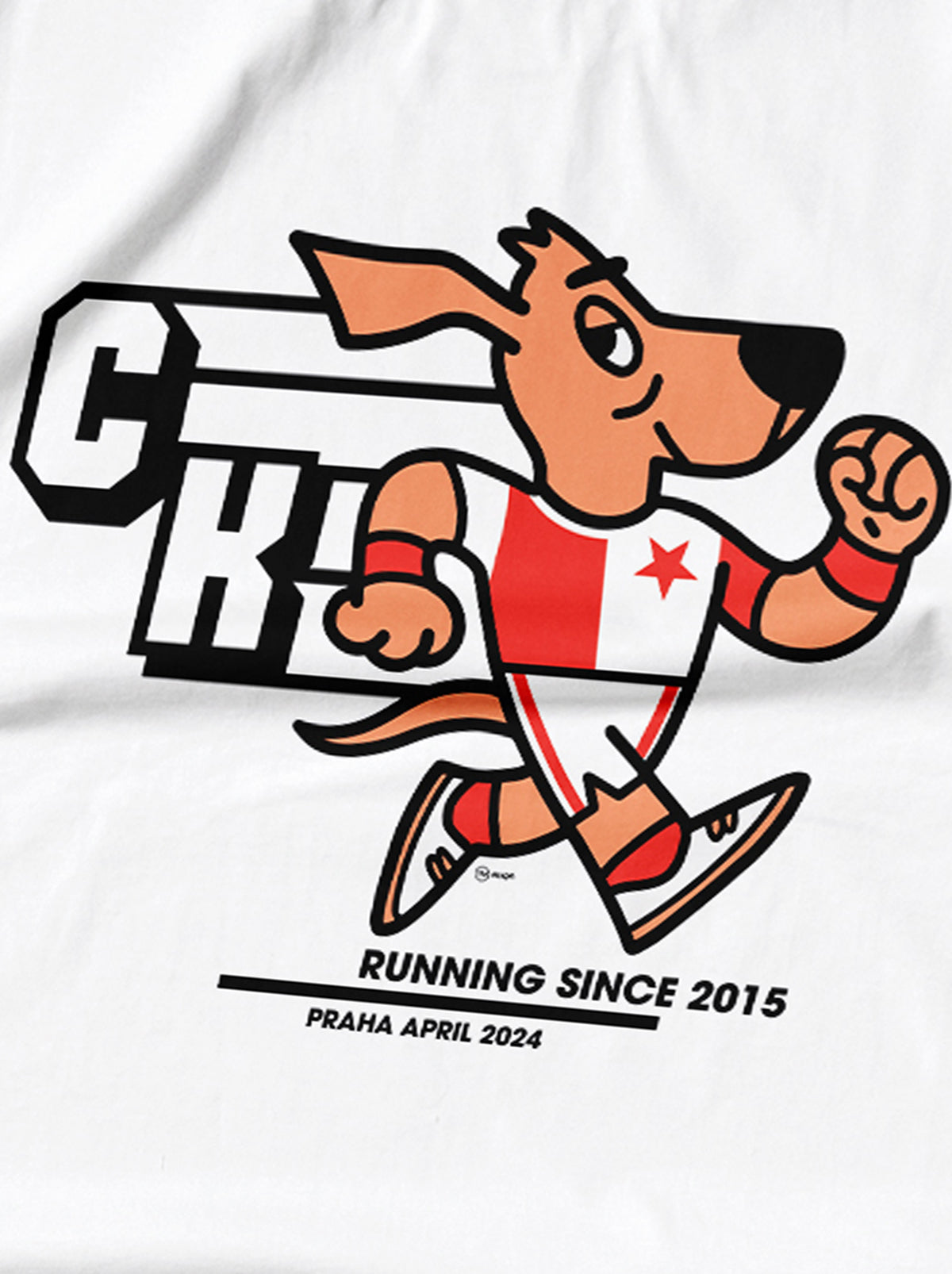 Shop RUNNERS CLUB SLAVIA PRAHA TEE, classic football shirts, vintage football shirts & retro soccer jerseys at Cult Kits