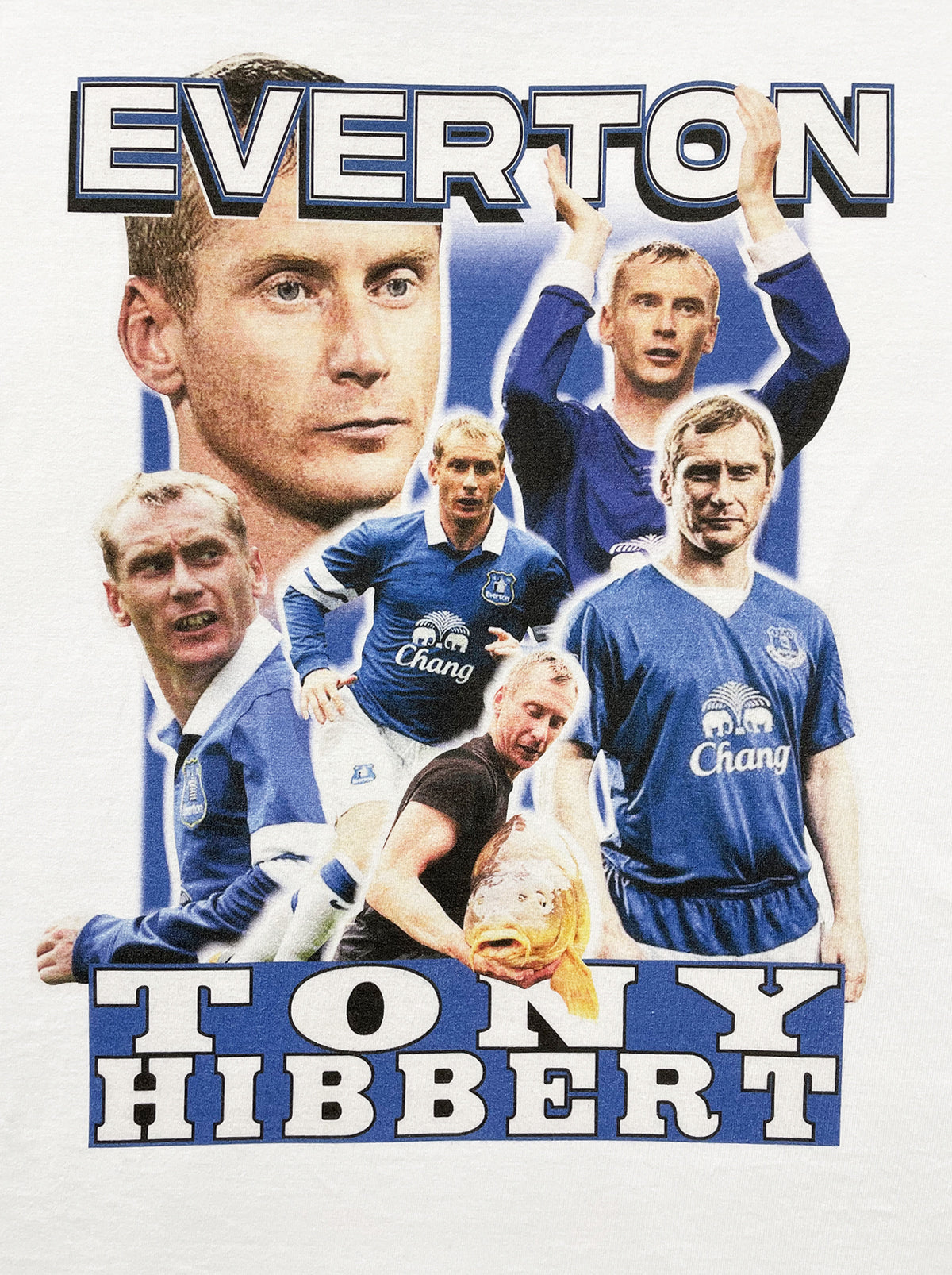 Shop EVERTON TONY HIBBERT BOOTLEG TEE, classic football shirts, vintage football shirts & retro soccer jerseys at Cult Kits