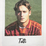 Shop ROMA TOTTI POLAROID TEE, classic football shirts, vintage football shirts & retro soccer jerseys at Cult Kits