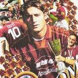 Shop ROMA TOTTI BOOTLEG TEE, classic football shirts, vintage football shirts & retro soccer jerseys at Cult Kits
