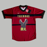 Shop 1990 CULT KITS X TREMORS JAPANESE MOVIE MASHUP (L) NIKE, classic football shirts, vintage football shirts & retro soccer jerseys at Cult Kits