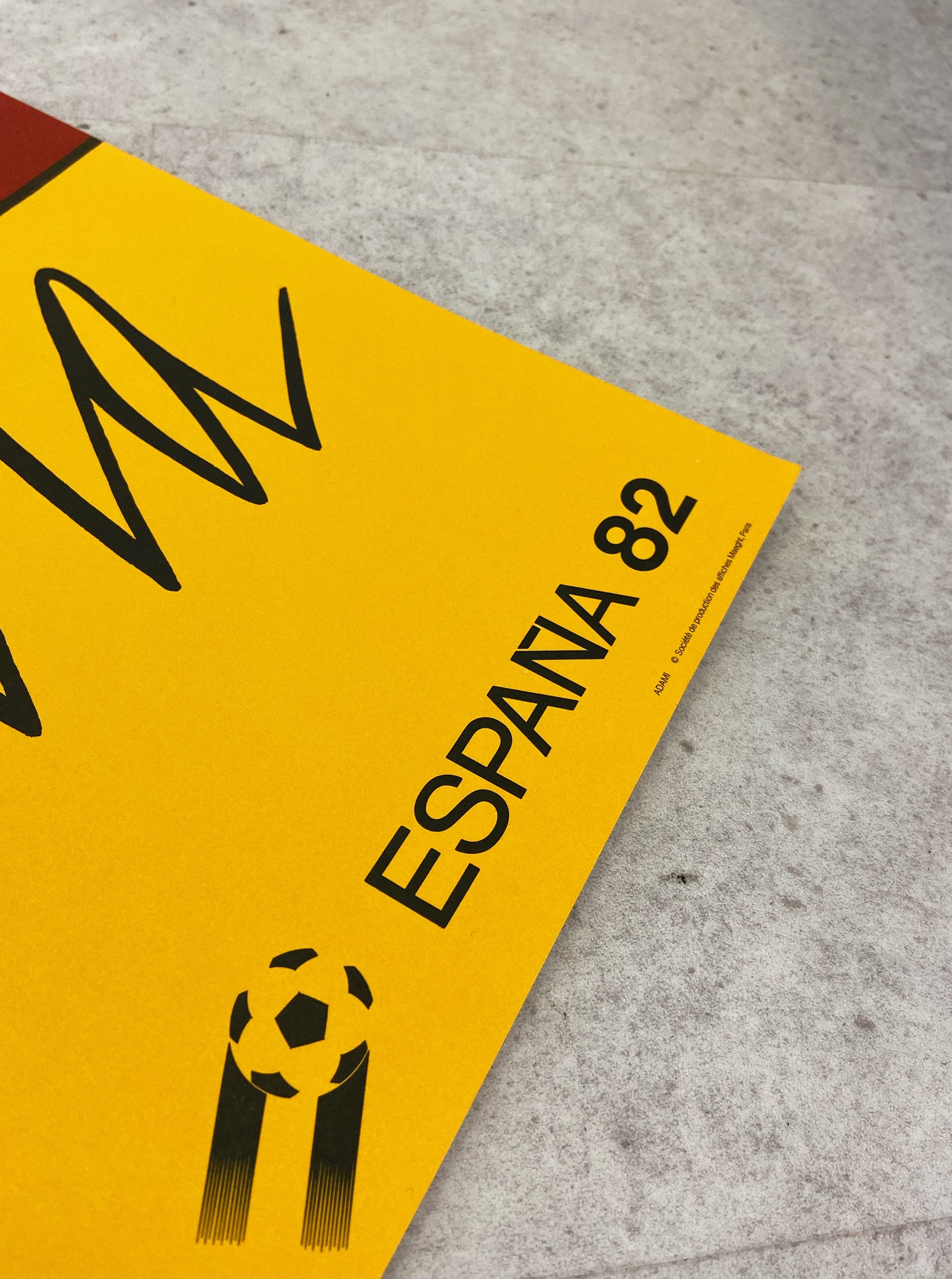 Shop 1982 VALENCIA COPA DEL MUNDO DE FUTBOL ESPANA ORIGINAL PRINT, classic football shirts, vintage football shirts & retro soccer jerseys at Cult Kits