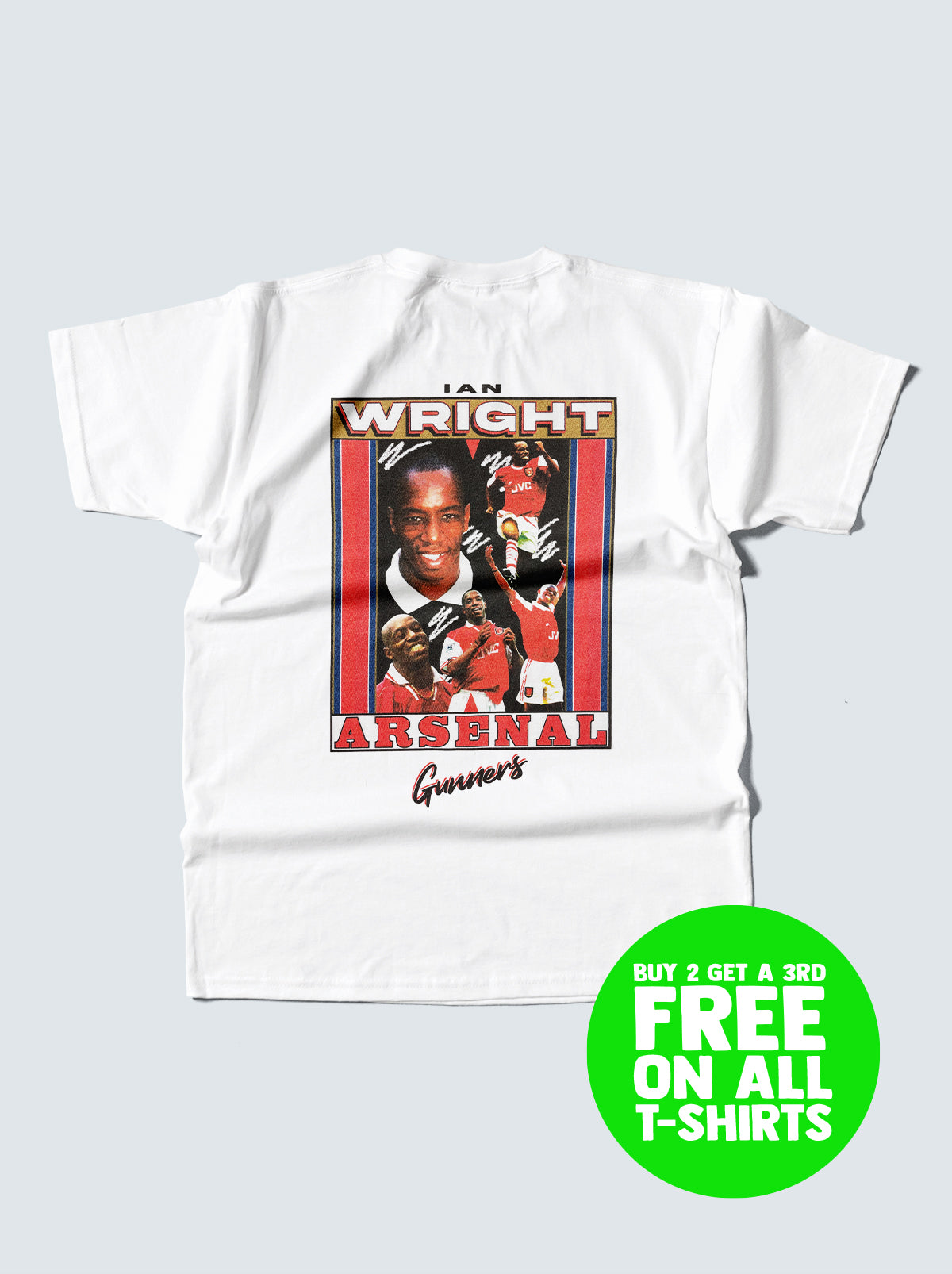 ARSENAL IAN WRIGHT BOOTLEG TEE