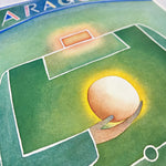 Shop 1982 ZARAGOZA COPA DEL MUNDO DE FUTBOL ESPANA ORIGINAL PRINT, classic football shirts, vintage football shirts & retro soccer jerseys at Cult Kits