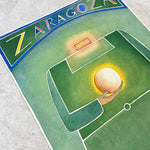 Shop 1982 ZARAGOZA COPA DEL MUNDO DE FUTBOL ESPANA ORIGINAL PRINT, classic football shirts, vintage football shirts & retro soccer jerseys at Cult Kits