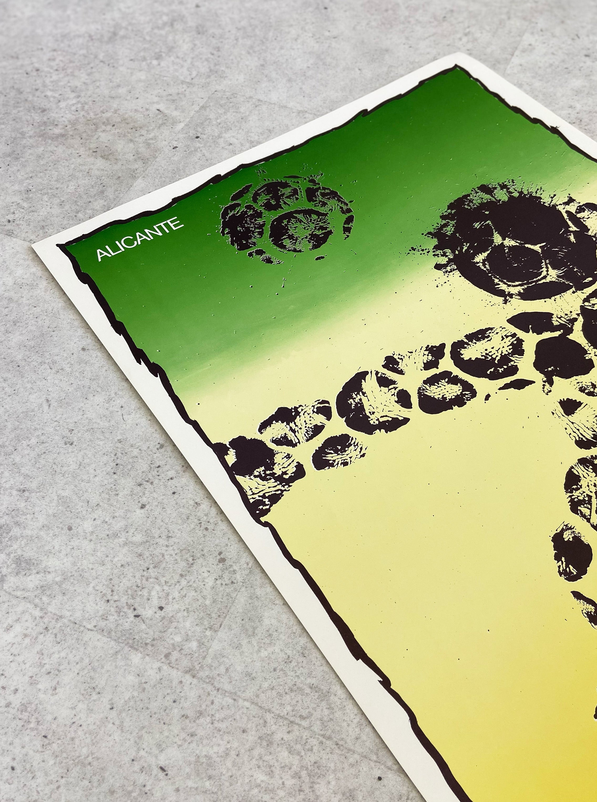 Shop 1982 ALICANTE COPA DEL MUNDO DE FUTBOL ESPANA ORIGINAL PRINT, classic football shirts, vintage football shirts & retro soccer jerseys at Cult Kits