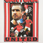 Shop CANTONA 'LE KING' BOOTLEG TEE, classic football shirts, vintage football shirts & retro soccer jerseys at Cult Kits