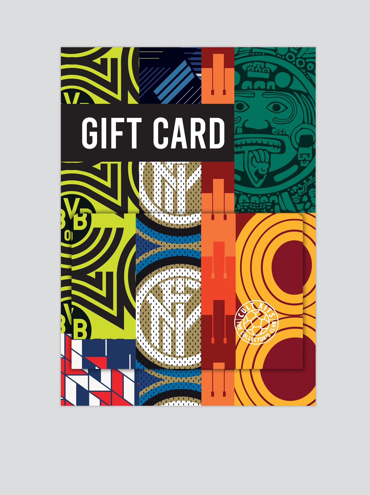 Shop CULT KITS GIFT CARD (PHYSICAL), classic football shirts, vintage football shirts & retro soccer jerseys at Cult Kits