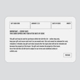 Shop CULT KITS GIFT CARD (PHYSICAL), classic football shirts, vintage football shirts & retro soccer jerseys at Cult Kits