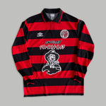 Shop 1992 CULT KITS X FREDDY'S DEAD JAPANESE MOVIE MASHUP (L) UMBRO, classic football shirts, vintage football shirts & retro soccer jerseys at Cult Kits
