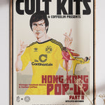 Shop BRUCE LEE HONG KONG POP-UP PART II PRINT, classic football shirts, vintage football shirts & retro soccer jerseys at Cult Kits