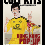 Shop BRUCE LEE HONG KONG POP-UP PART II PRINT, classic football shirts, vintage football shirts & retro soccer jerseys at Cult Kits