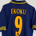 Shop 1997/99 WIMBLEDON EKOKU #9 HOME SHIRT (M) LOTTO, classic football shirts, vintage football shirts & retro soccer jerseys at Cult Kits
