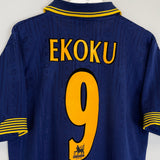 Shop 1997/99 WIMBLEDON EKOKU #9 HOME SHIRT (M) LOTTO, classic football shirts, vintage football shirts & retro soccer jerseys at Cult Kits