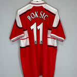 Shop 2000/01 MIDDLESBROUGH BOKSIC #11 HOME SHIRT (XL) ERREA, classic football shirts, vintage football shirts & retro soccer jerseys at Cult Kits