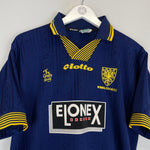 Shop 1997/99 WIMBLEDON EKOKU #9 HOME SHIRT (M) LOTTO, classic football shirts, vintage football shirts & retro soccer jerseys at Cult Kits