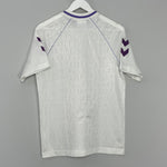 Shop 1990/91 REAL MADRID TEMPLATE HOME SHIRT (S) HUMMEL, classic football shirts, vintage football shirts & retro soccer jerseys at Cult Kits