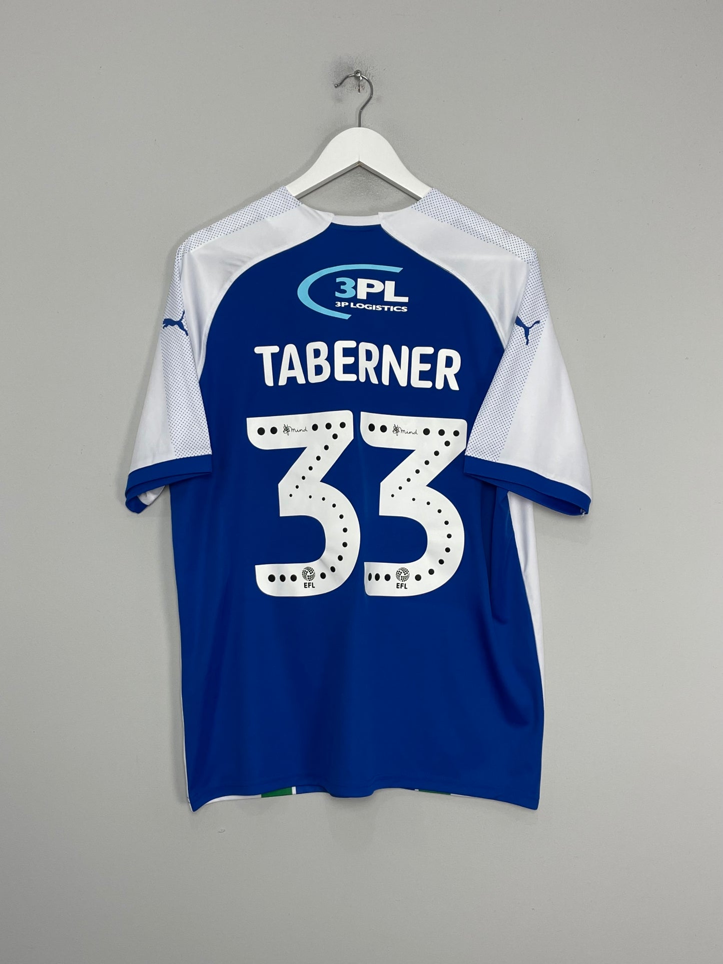 2018/19 WIGAN TABERNER #33 HOME SHIRT (XL) PUMA