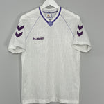 Shop 1990/91 REAL MADRID TEMPLATE HOME SHIRT (S) HUMMEL, classic football shirts, vintage football shirts & retro soccer jerseys at Cult Kits