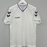 Shop 1990/91 REAL MADRID TEMPLATE HOME SHIRT (S) HUMMEL, classic football shirts, vintage football shirts & retro soccer jerseys at Cult Kits